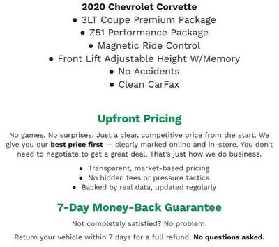 2020 Chevrolet Corvette Stingray 3LT