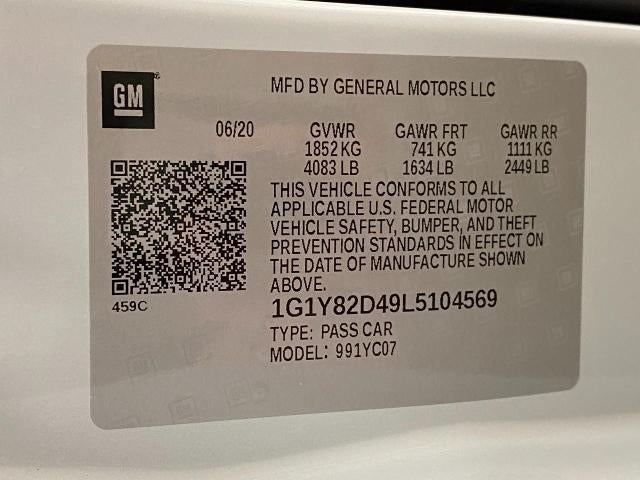 2020 Chevrolet Corvette Stingray 3LT