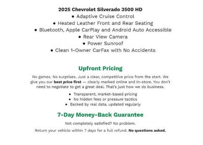 2025 Chevrolet Silverado 3500 HD High Country