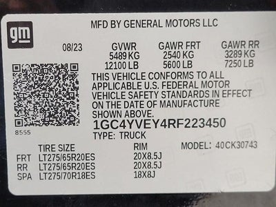2024 Chevrolet Silverado 3500 HD High Country