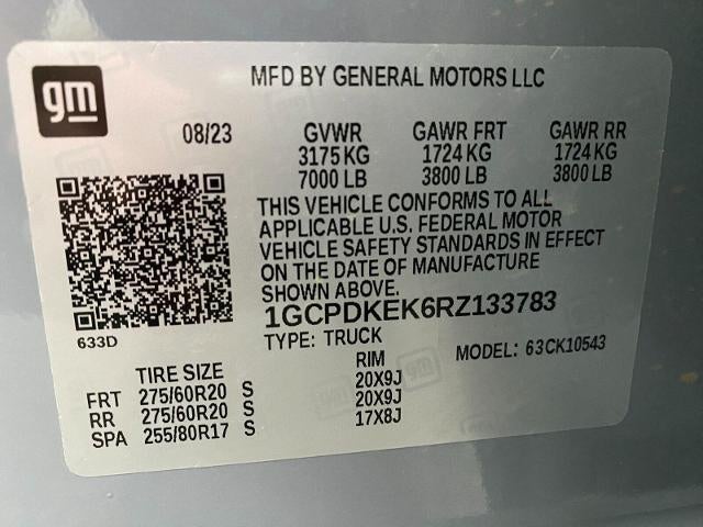 2024 Chevrolet Silverado 1500 LT (2FL)