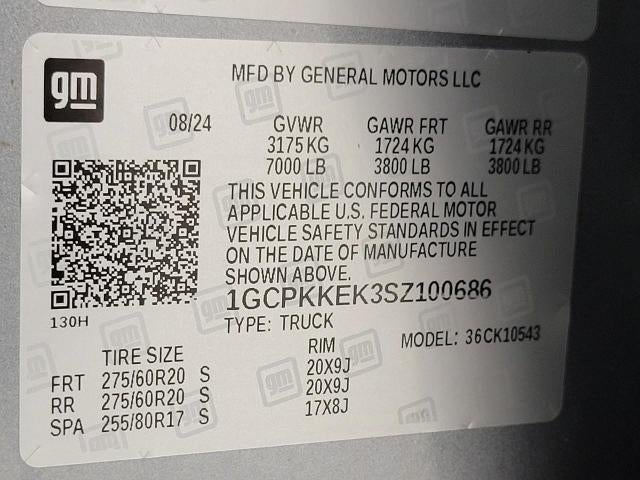 2025 Chevrolet Silverado 1500 LT (2FL)