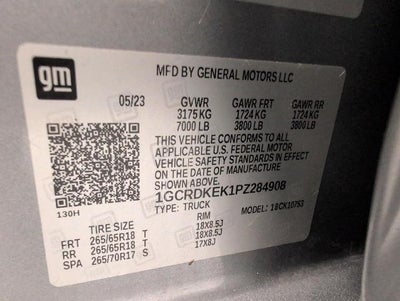2023 Chevrolet Silverado 1500 LT