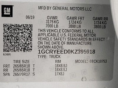 2019 Chevrolet Silverado 1500 RST