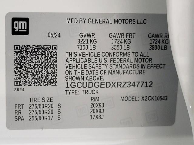 2024 Chevrolet Silverado 1500 LTZ