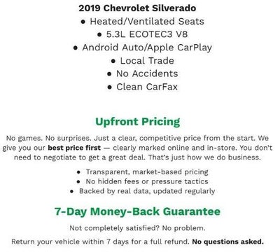 2019 Chevrolet Silverado 1500 LTZ