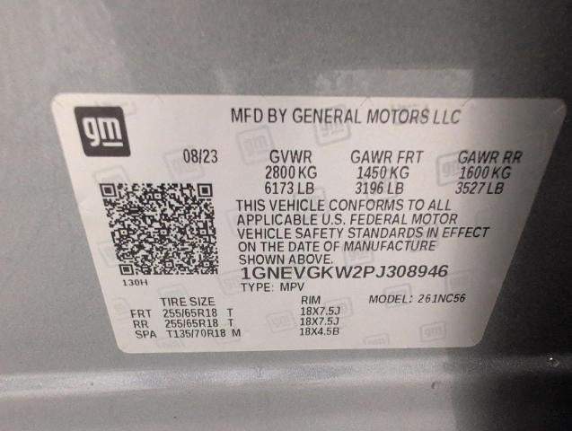 2023 Chevrolet Traverse LT Cloth