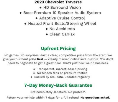 2023 Chevrolet Traverse LT Leather