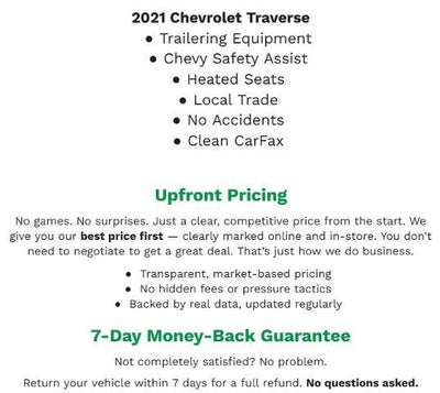 2021 Chevrolet Traverse LT Leather