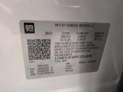 2023 Chevrolet Traverse RS