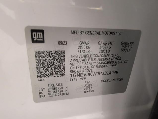 2023 Chevrolet Traverse RS