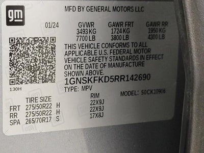 2024 Chevrolet Suburban Premier