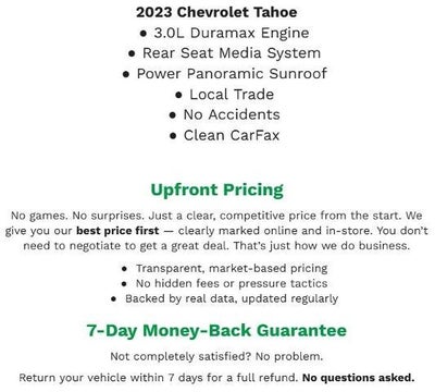 2023 Chevrolet Tahoe LT