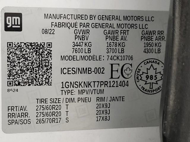 2023 Chevrolet Tahoe LT