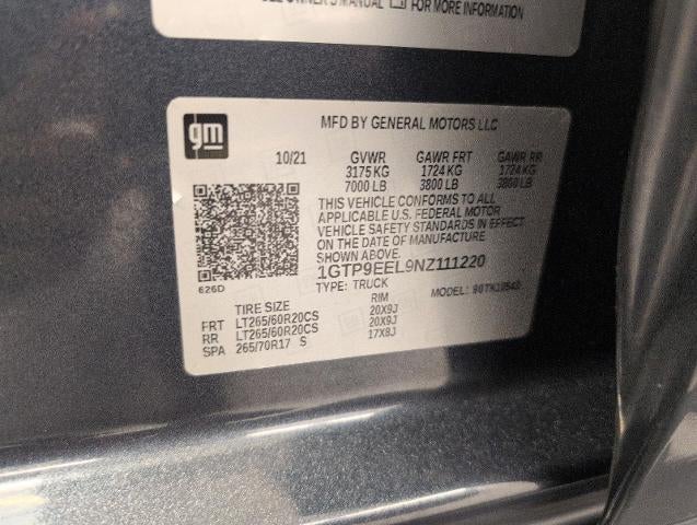 2022 GMC Sierra 1500 Limited AT4
