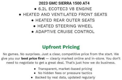 2023 GMC Sierra 1500 AT4