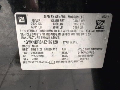 2018 Cadillac XT5 Luxury AWD