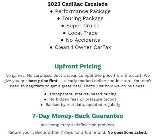 2023 Cadillac Escalade Premium Luxury