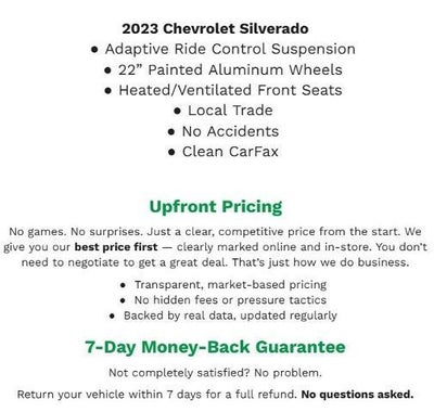 2023 Chevrolet Silverado 1500 High Country