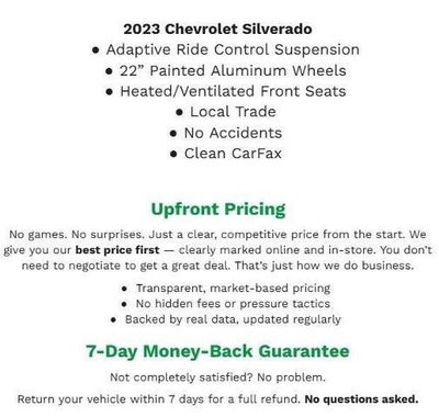 2023 Chevrolet Silverado 1500 High Country