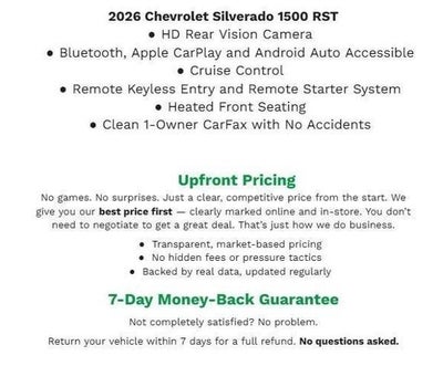 2026 Chevrolet Silverado 1500 RST