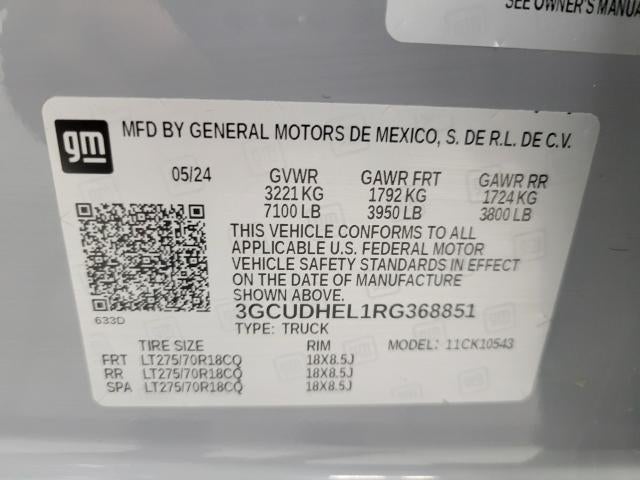 2024 Chevrolet Silverado 1500 ZR2