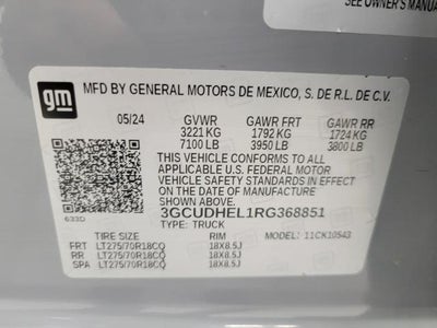 2024 Chevrolet Silverado 1500 ZR2
