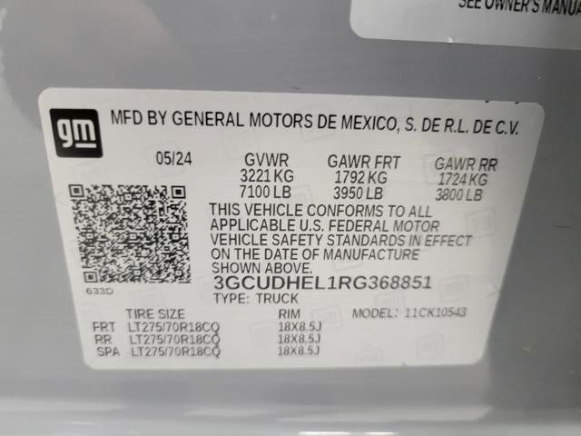 2024 Chevrolet Silverado 1500 ZR2