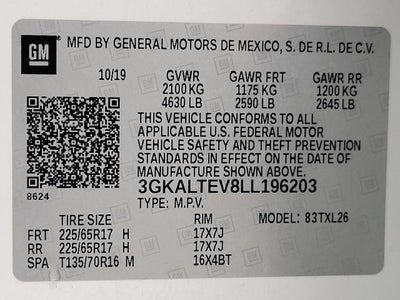 2020 GMC Terrain SLE