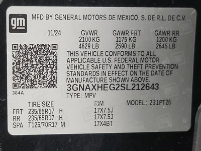 2025 Chevrolet Equinox LT