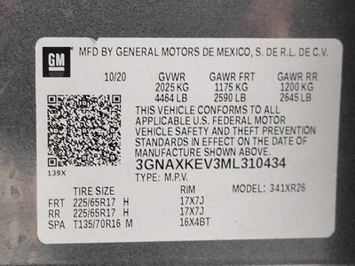 2021 Chevrolet Equinox LT