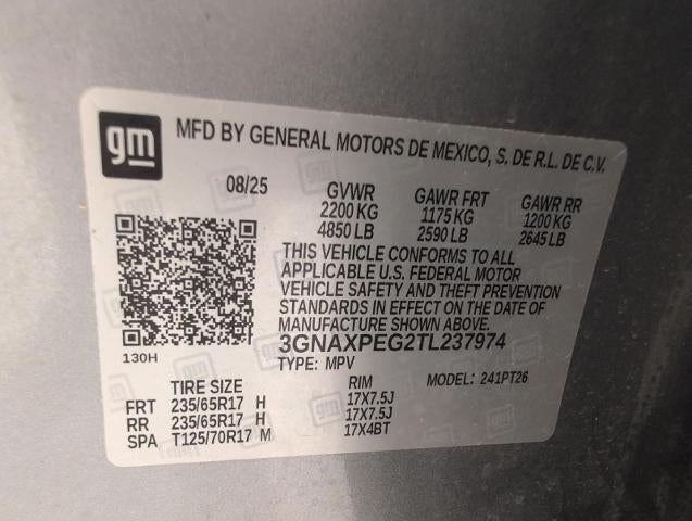 2026 Chevrolet Equinox LT