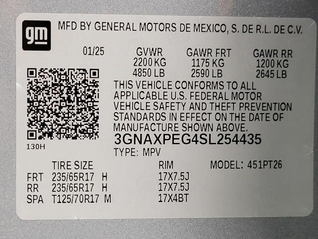 2025 Chevrolet Equinox LT