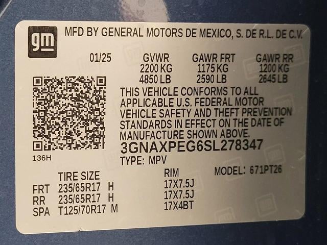 2025 Chevrolet Equinox LT