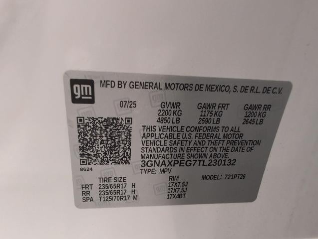 2026 Chevrolet Equinox LT