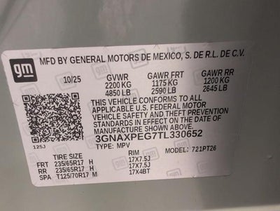 2026 Chevrolet Equinox LT