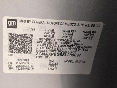 2025 Chevrolet Equinox LT