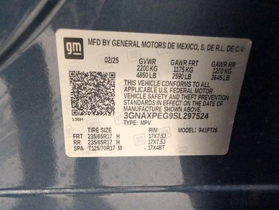 2025 Chevrolet Equinox LT