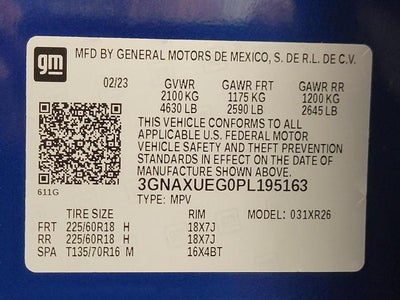 2023 Chevrolet Equinox LT
