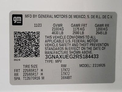 2024 Chevrolet Equinox LT