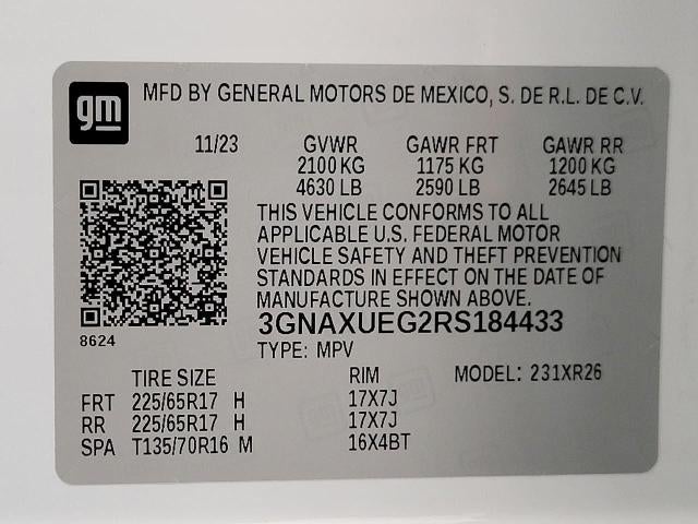 2024 Chevrolet Equinox LT