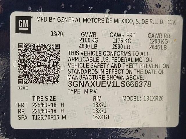 2020 Chevrolet Equinox LT