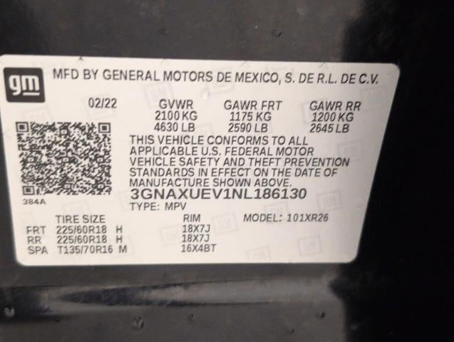 2022 Chevrolet Equinox LT