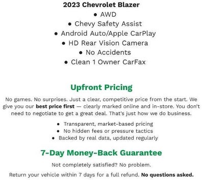 2023 Chevrolet Blazer 2LT