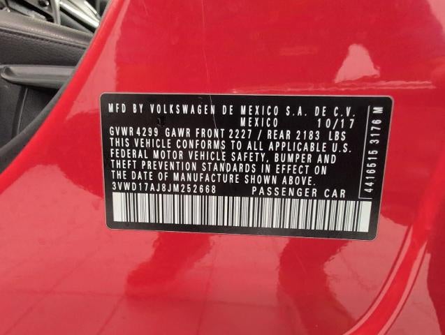 2018 Volkswagen Jetta 1.8T SE Sport