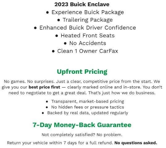 2023 Buick Enclave Essence