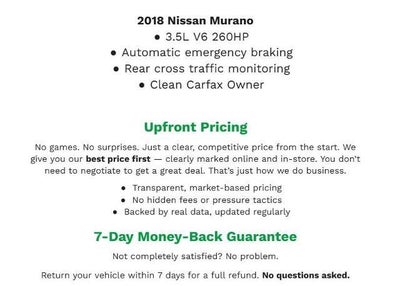 2018 Nissan Murano Platinum