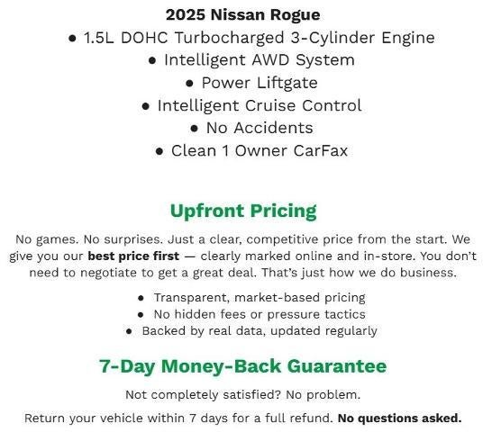 2025 Nissan Rogue SV