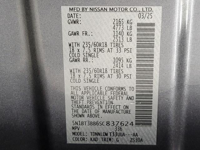 2025 Nissan Rogue SV