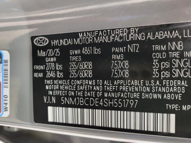 2025 Hyundai Tucson SEL